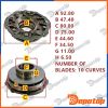 Géométrie variable pour FORD | 850840-0007, 850840-0009